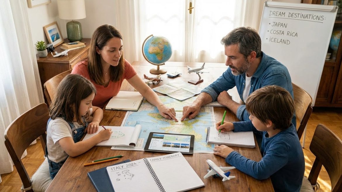 family travel itineraries